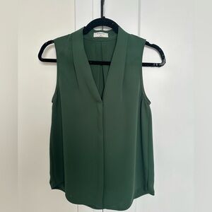 Aritzia Babaton Green Blouse